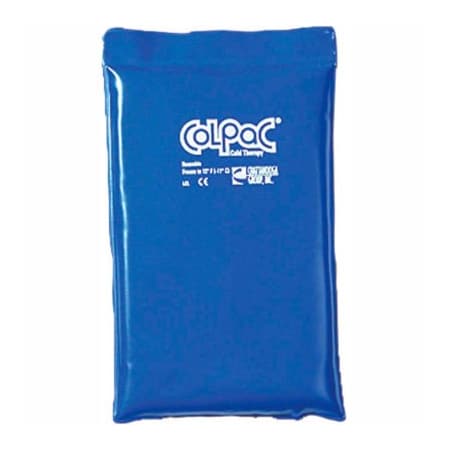 Fabrication Enterprises ColPaC Blue Vinyl Reusable Cold Pack, Half Size 7" x 11", 12/PK 00-1506-12